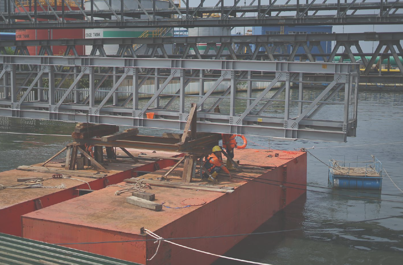 Muara Karang Pipe Bridge