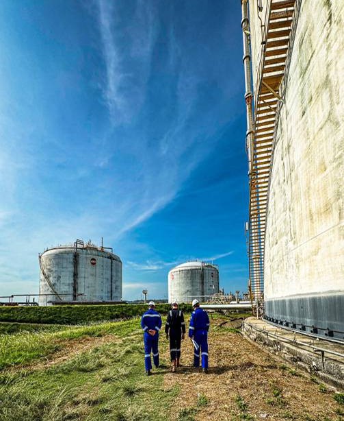 Construction Revitalization Tank LNG